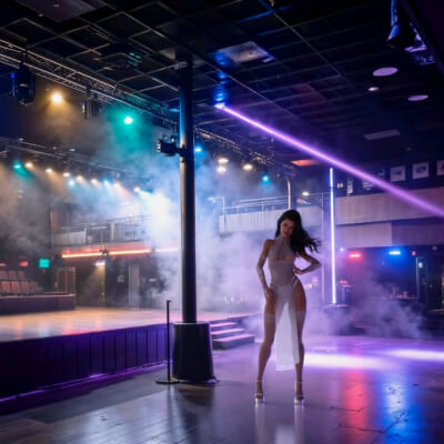 Video Backgrounds - Strip Bar 1 - DAZ Studio