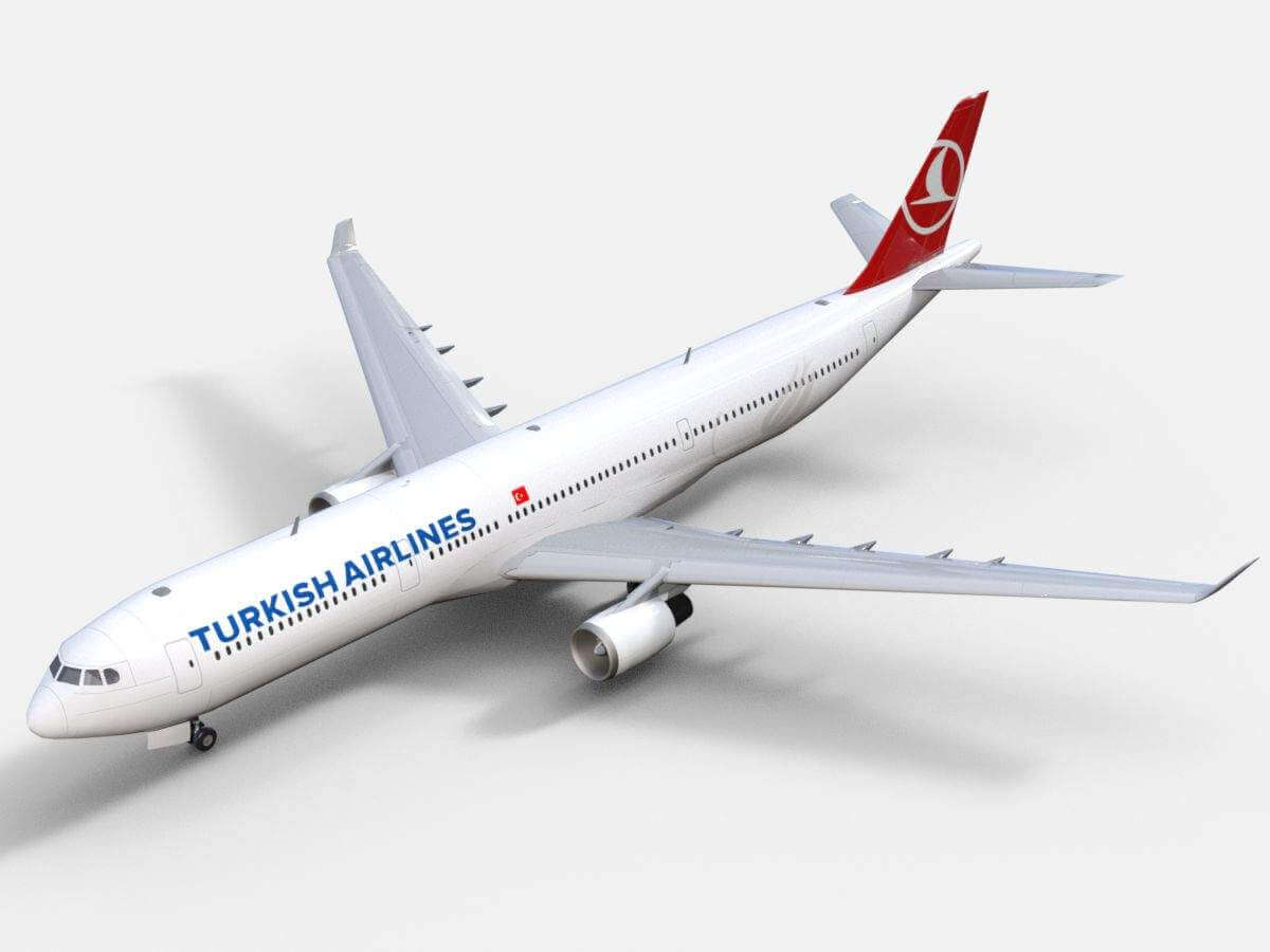 turkish airlines toy plane