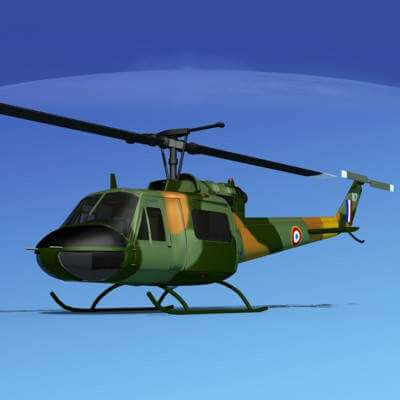 Bell UH-1B Iroquois V19 France