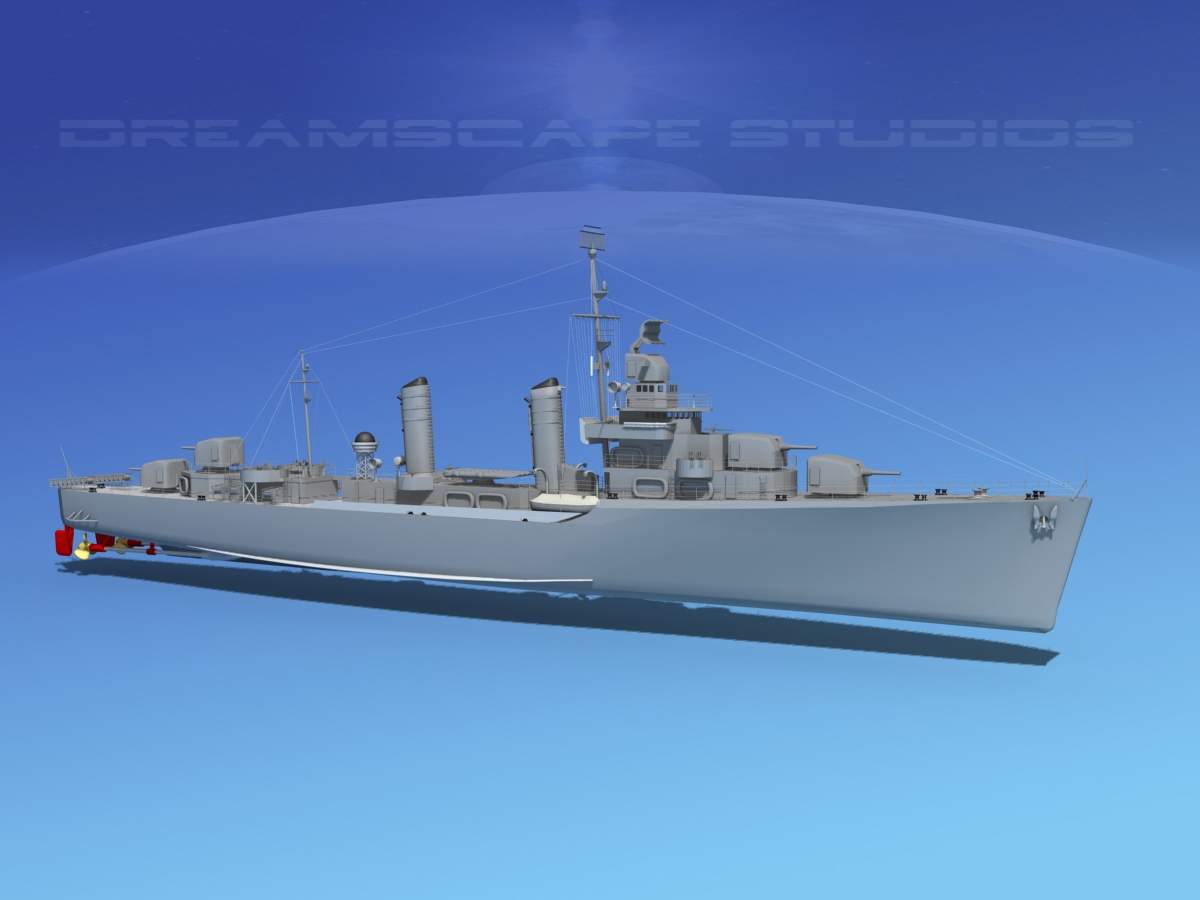 Benson Class Destroyer USS Hobby DD610 icon