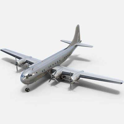 Boeing 377A Stratocruiser - 3D Model by Dreamscape Studios