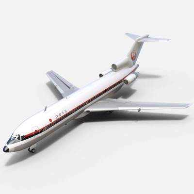 Boeing 727-200 Japan Airlines 3D Model by Dreamscape Studios