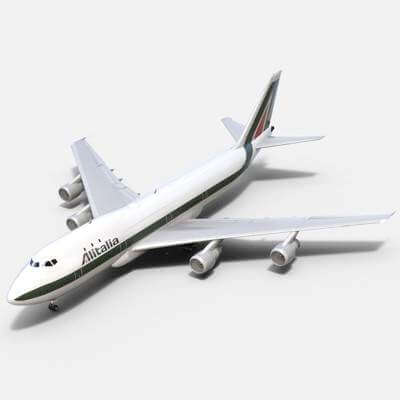 Boeing 747-100 Alitalia