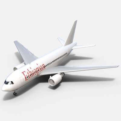 Boeing 767-100 Ethiopian
