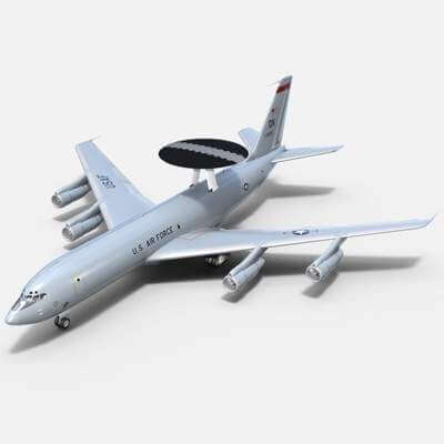 Boeing E-3C Sentry OK USAF
