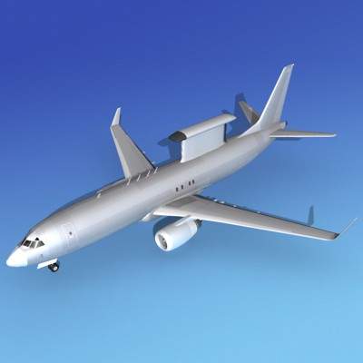 Boeing P-8 Poseidon V11 Bare Metal