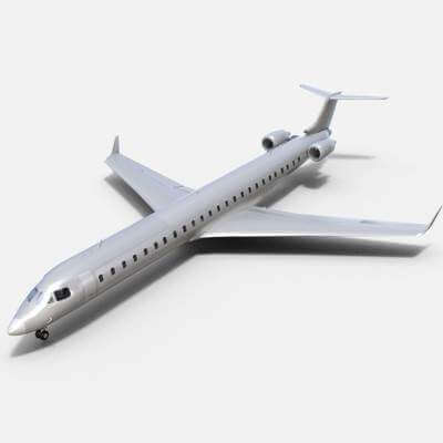 Bombardier CRJ1000 Bare Metal