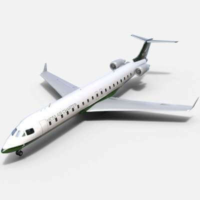 Bombardier CRJ700 Mesa Air Charter