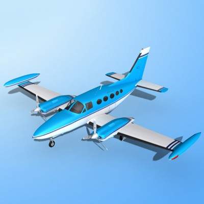 Cessna C414 Chancellor F01
