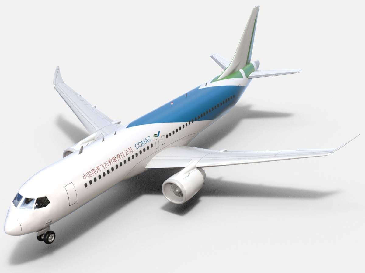 Comac 919 COMAC - 3D Model by Dreamscape Studios