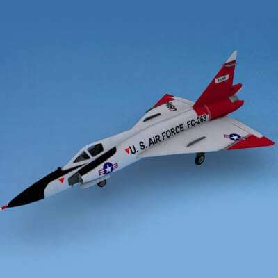 Convair F-102 Delta Dagger USAF V4