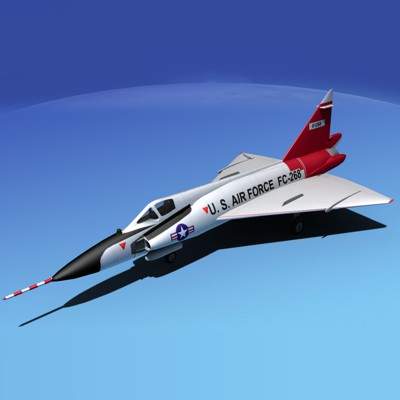Convair F-102 Delta Dagger V05 USAF