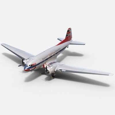 Douglas DC-3 Braniff Intl