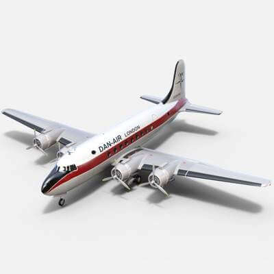 Douglas DC-4 Dan-Air London