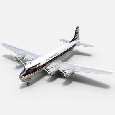 Douglas DC-6 Great Lakes Airlines