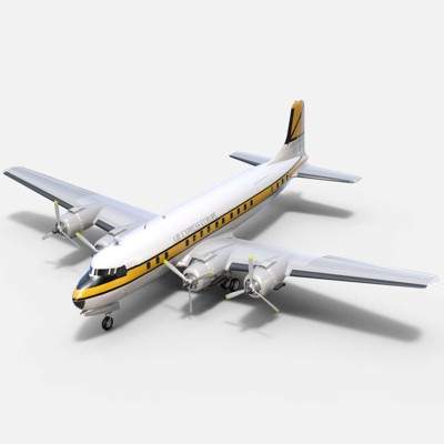 Douglas DC-7B Air Express Europe