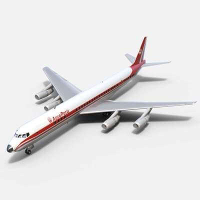 Douglas DC-8-63 Aero Peru