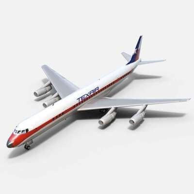 Douglas DC-8-63 Texair