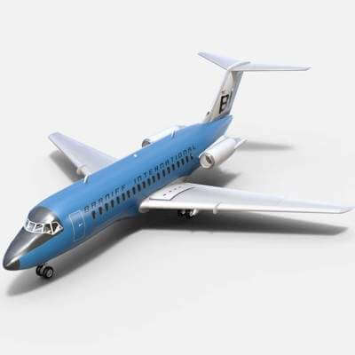 Douglas DC-9-20 Braniff