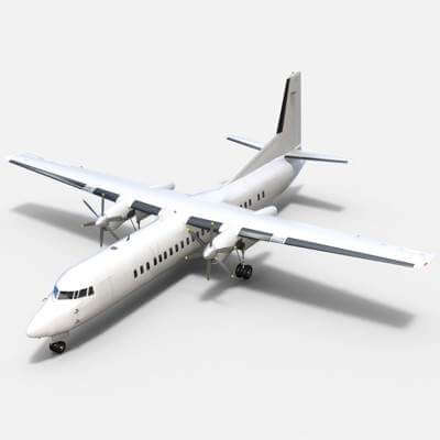 Fokker F-60 Unmarked