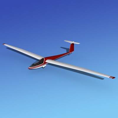 Glaser Dirks DG-400 15 Meter Sailplane V10