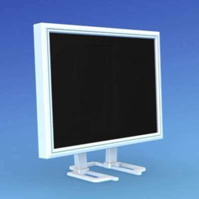 Lcd Front View Model LCD Monitor 04 - 3D Model by Dreamscape Studios