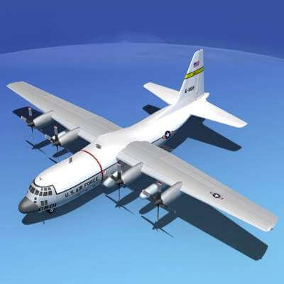 Lockheed C-130 Hercules V02 USAF