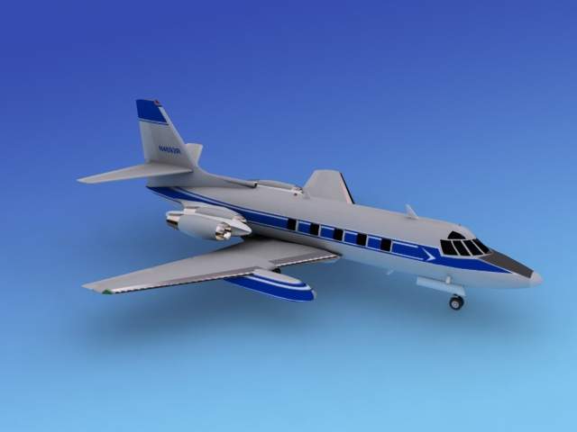 Lockheed Jetstar II V06 - 3D Model by Dreamscape Studios