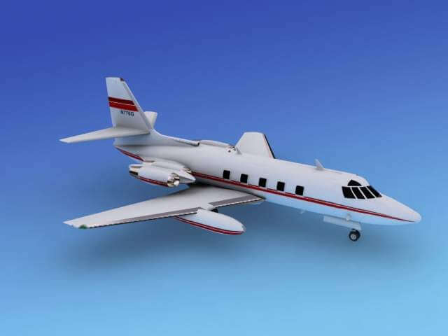 Lockheed Jetstar II V16 - 3D Model by Dreamscape Studios