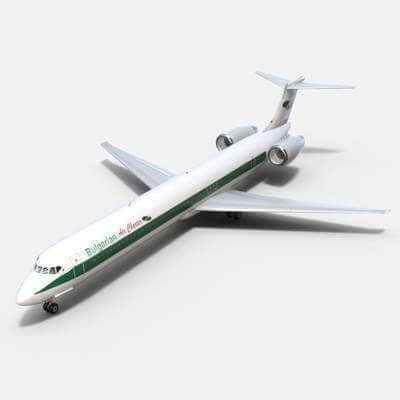 McDonnell Douglas MD80 Bulgarian Charter