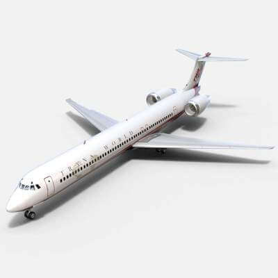 McDonnell Douglas MD83 Trans World Airways
