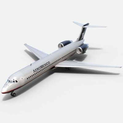 McDonnell Douglas MD87 Aero Mexico