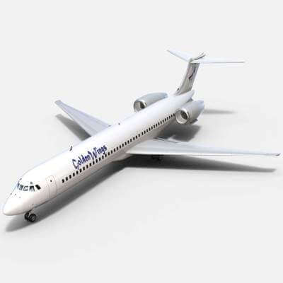 McDonnell Douglas MD87 Golden Wings