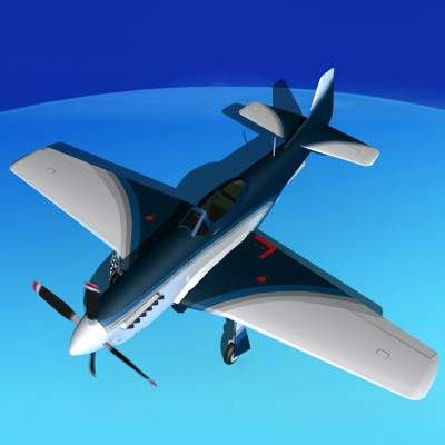 North American P-51D Mustang Sport V08