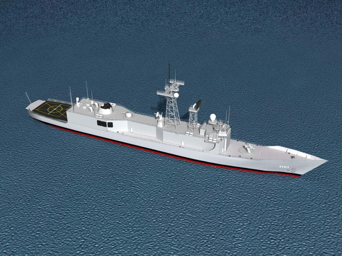 PFG1101 ROCS Cheng Kung 3D Model by Dreamscape Studios