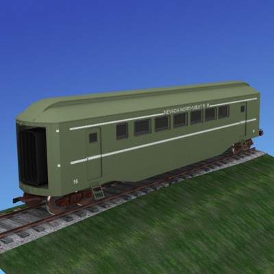 Railroad Lounge Car