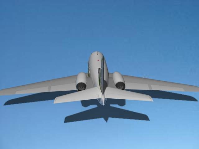 Rockwell Sabreliner 40 V04 3D Model