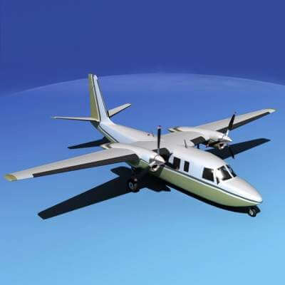 Rockwell Turbo Commander 690 V03