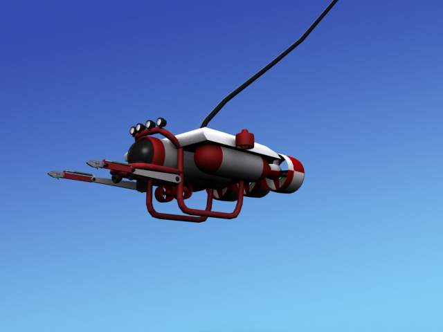RUV Remote Underwater Vehicle - 3D Model by Dreamscape Studios