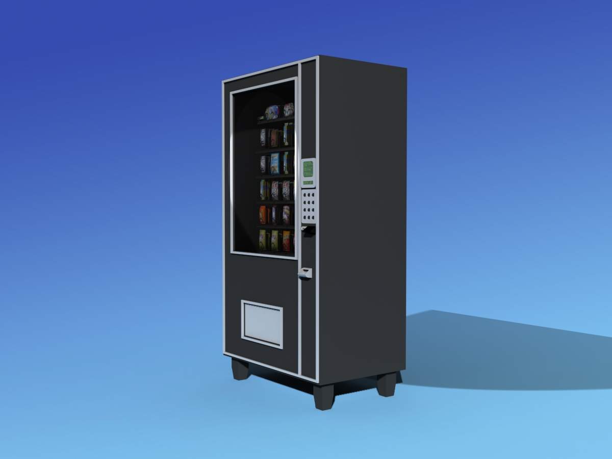 Vending Machine 3D Model by Dreamscape Studios
