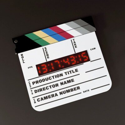 Digital Movie Clapboard