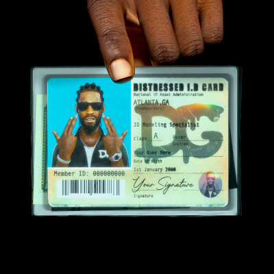 Distressed ID Card