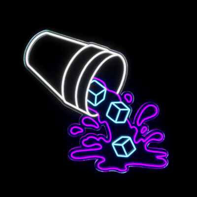 Double Cup Neon Sign