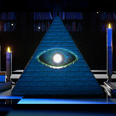 Illuminati Pyramid Eye