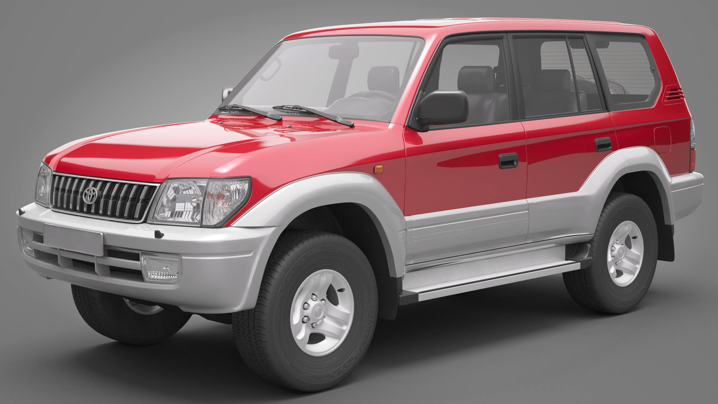 lifewithplants 　LAND CRUISER PRADO Toyota Land Cruiser Prado 1999 - 3D Model by DrivenDesigns3D
