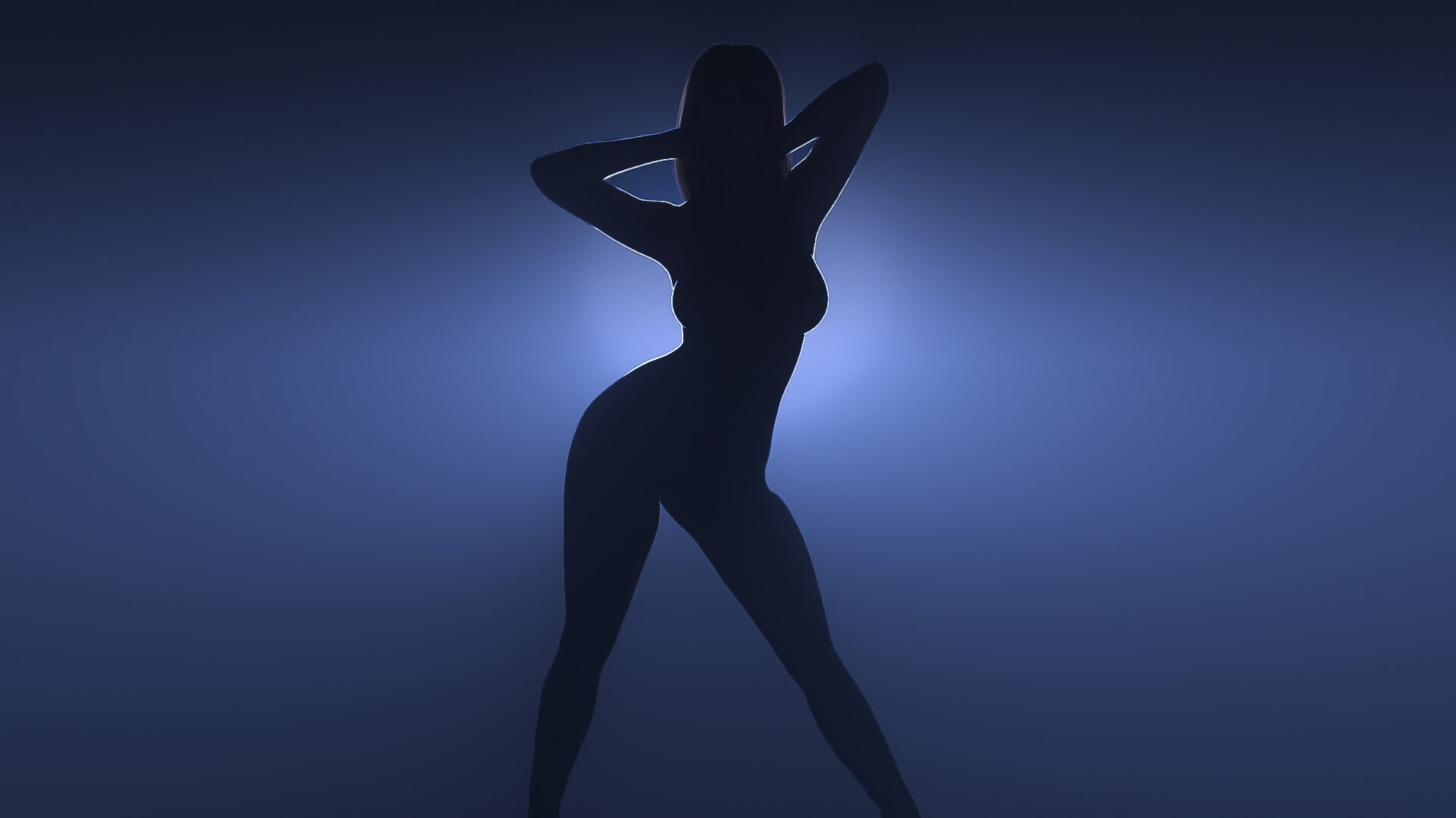 Back Light Scene V1 3D Render, Digital Art by DrYoda