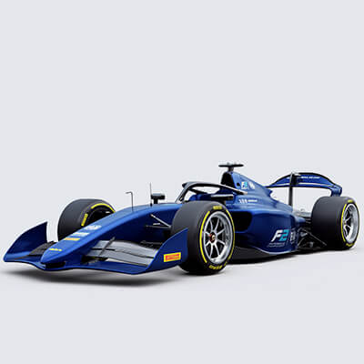 Dallara F2 2024 Template To Livery