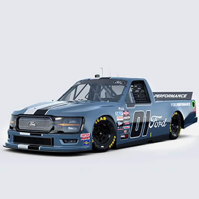 Nascar Truck F-150 2025 Template
