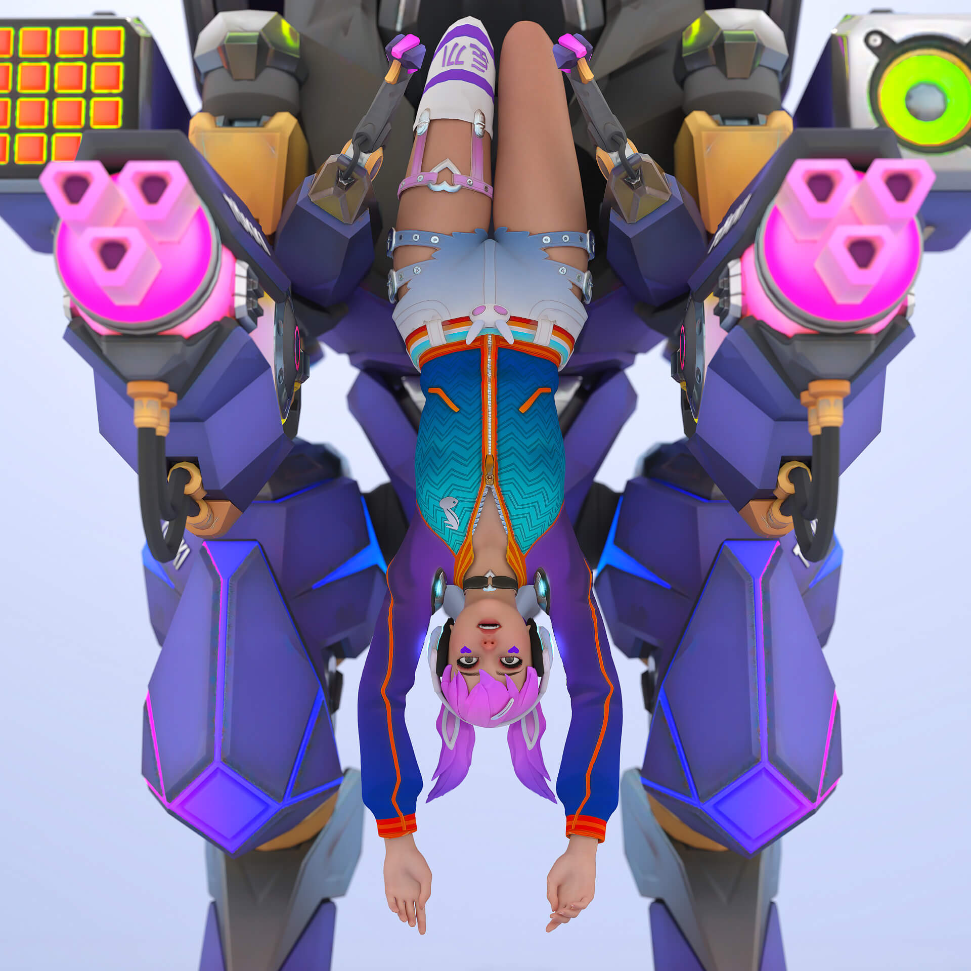 Va 2 Edm for D.Va 2 and Tokki for Genesis 8 Female - Daz Content by Dumitas