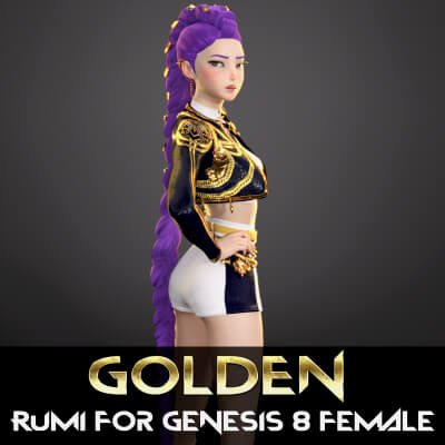 Golden Rumi for Genesis 8 Female by Dumitas